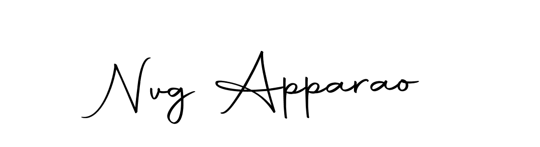 How to make Nvg Apparao signature? Autography-DOLnW is a professional autograph style. Create handwritten signature for Nvg Apparao name. Nvg Apparao signature style 10 images and pictures png