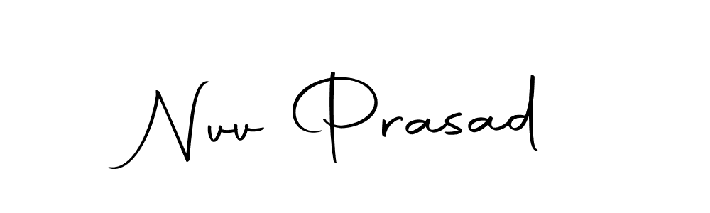 Autography-DOLnW is a professional signature style that is perfect for those who want to add a touch of class to their signature. It is also a great choice for those who want to make their signature more unique. Get Nvv Prasad name to fancy signature for free. Nvv Prasad signature style 10 images and pictures png
