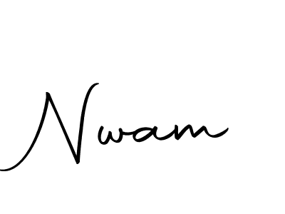 Create a beautiful signature design for name Nwam. With this signature (Autography-DOLnW) fonts, you can make a handwritten signature for free. Nwam signature style 10 images and pictures png