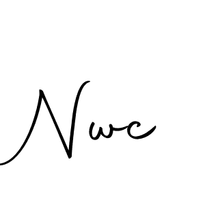 Make a beautiful signature design for name Nwc. Use this online signature maker to create a handwritten signature for free. Nwc signature style 10 images and pictures png