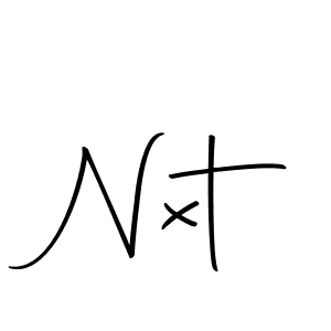 How to make Nxt name signature. Use Autography-DOLnW style for creating short signs online. This is the latest handwritten sign. Nxt signature style 10 images and pictures png