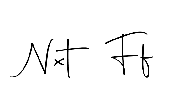 Make a beautiful signature design for name Nxt Ff. Use this online signature maker to create a handwritten signature for free. Nxt Ff signature style 10 images and pictures png