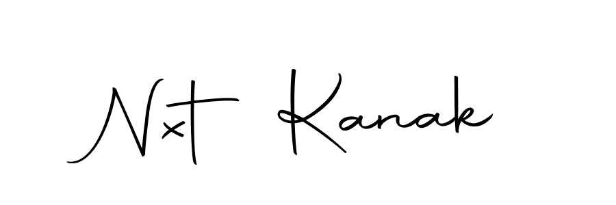 The best way (Autography-DOLnW) to make a short signature is to pick only two or three words in your name. The name Nxt Kanak include a total of six letters. For converting this name. Nxt Kanak signature style 10 images and pictures png
