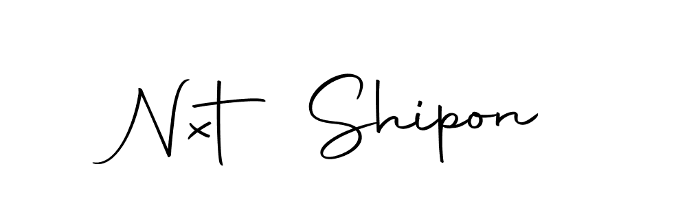 Also we have Nxt Shipon name is the best signature style. Create professional handwritten signature collection using Autography-DOLnW autograph style. Nxt Shipon signature style 10 images and pictures png