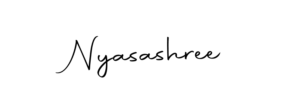 How to Draw Nyasashree signature style? Autography-DOLnW is a latest design signature styles for name Nyasashree. Nyasashree signature style 10 images and pictures png