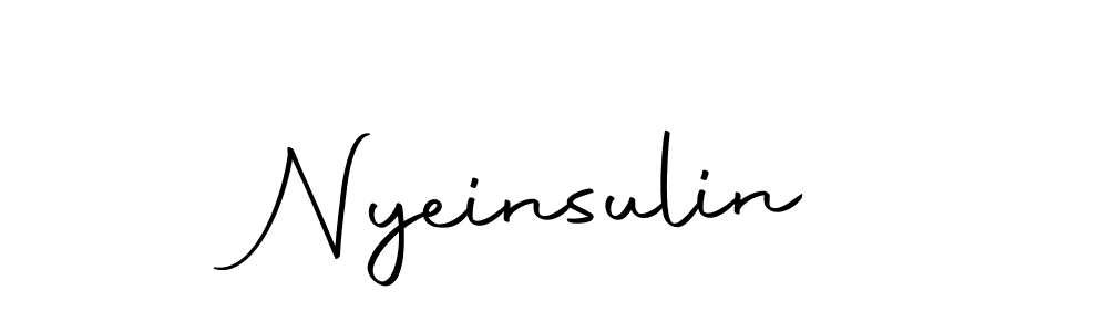 Best and Professional Signature Style for Nyeinsulin. Autography-DOLnW Best Signature Style Collection. Nyeinsulin signature style 10 images and pictures png
