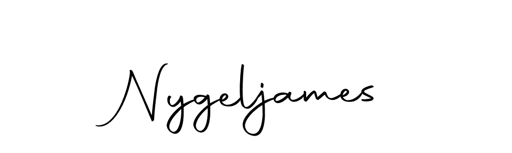 You should practise on your own different ways (Autography-DOLnW) to write your name (Nygeljames) in signature. don't let someone else do it for you. Nygeljames signature style 10 images and pictures png