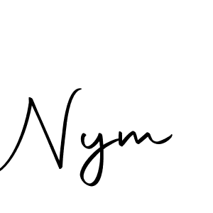 if you are searching for the best signature style for your name Nym. so please give up your signature search. here we have designed multiple signature styles  using Autography-DOLnW. Nym signature style 10 images and pictures png