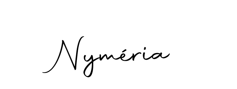 Similarly Autography-DOLnW is the best handwritten signature design. Signature creator online .You can use it as an online autograph creator for name Nyméria. Nyméria signature style 10 images and pictures png