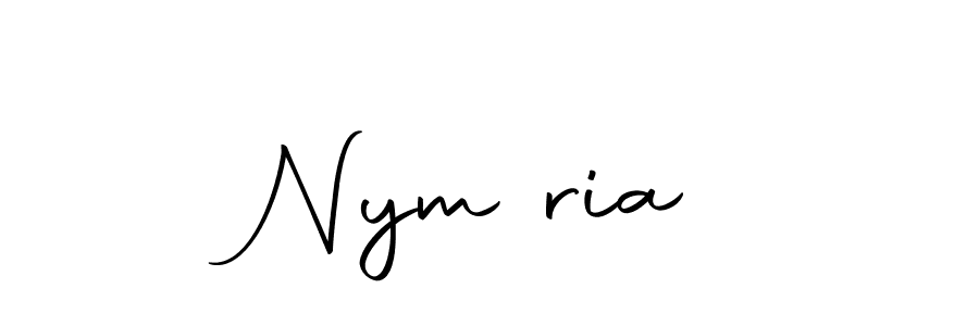 Here are the top 10 professional signature styles for the name Nym�ria. These are the best autograph styles you can use for your name. Nym�ria signature style 10 images and pictures png