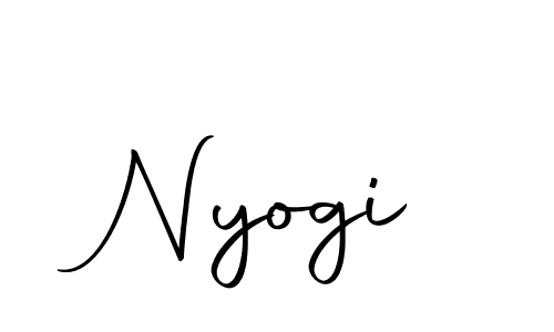 The best way (Autography-DOLnW) to make a short signature is to pick only two or three words in your name. The name Nyogi include a total of six letters. For converting this name. Nyogi signature style 10 images and pictures png