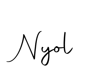 Here are the top 10 professional signature styles for the name Nyol. These are the best autograph styles you can use for your name. Nyol signature style 10 images and pictures png