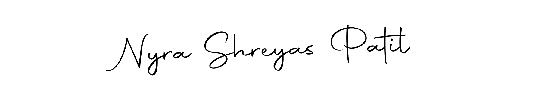 It looks lik you need a new signature style for name Nyra Shreyas Patil. Design unique handwritten (Autography-DOLnW) signature with our free signature maker in just a few clicks. Nyra Shreyas Patil signature style 10 images and pictures png