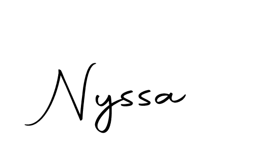 See photos of Nyssa official signature by Spectra . Check more albums & portfolios. Read reviews & check more about Autography-DOLnW font. Nyssa signature style 10 images and pictures png