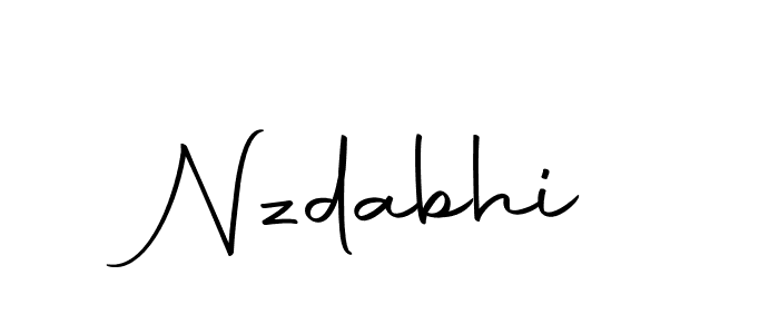if you are searching for the best signature style for your name Nzdabhi. so please give up your signature search. here we have designed multiple signature styles  using Autography-DOLnW. Nzdabhi signature style 10 images and pictures png