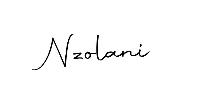 Use a signature maker to create a handwritten signature online. With this signature software, you can design (Autography-DOLnW) your own signature for name Nzolani. Nzolani signature style 10 images and pictures png