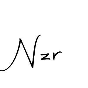 How to make Nzr signature? Autography-DOLnW is a professional autograph style. Create handwritten signature for Nzr name. Nzr signature style 10 images and pictures png