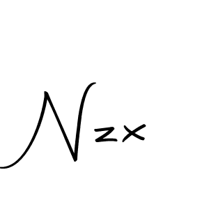 How to make Nzx name signature. Use Autography-DOLnW style for creating short signs online. This is the latest handwritten sign. Nzx signature style 10 images and pictures png