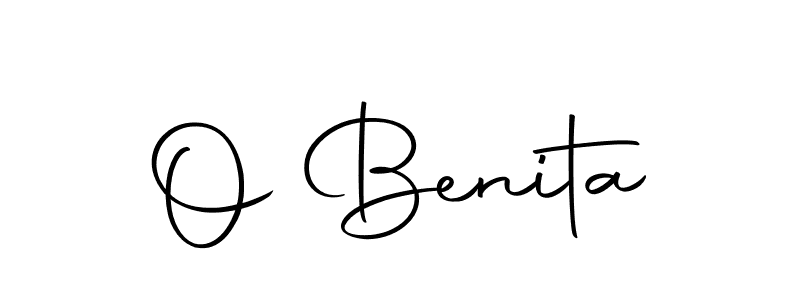 You should practise on your own different ways (Autography-DOLnW) to write your name (O Benita) in signature. don't let someone else do it for you. O Benita signature style 10 images and pictures png