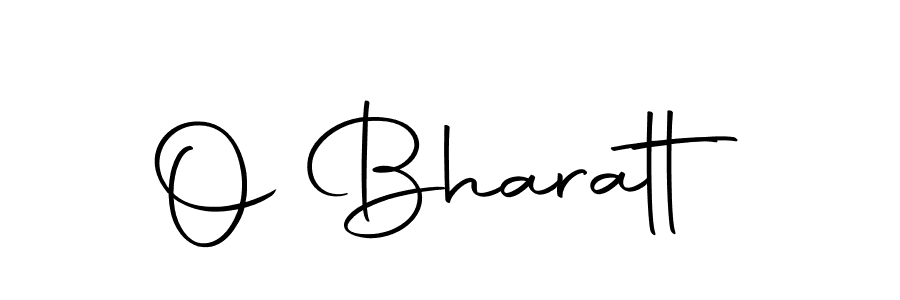 You should practise on your own different ways (Autography-DOLnW) to write your name (O Bharatt) in signature. don't let someone else do it for you. O Bharatt signature style 10 images and pictures png