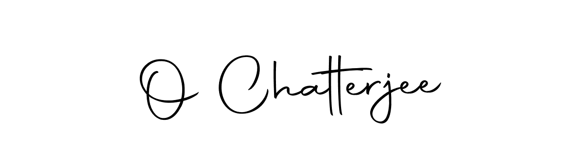 Make a beautiful signature design for name O Chatterjee. Use this online signature maker to create a handwritten signature for free. O Chatterjee signature style 10 images and pictures png