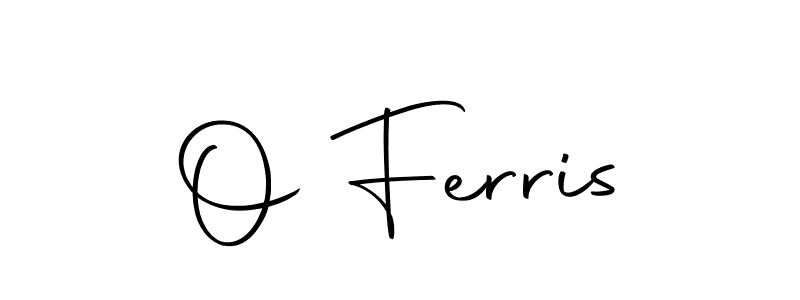 Make a beautiful signature design for name O Ferris. Use this online signature maker to create a handwritten signature for free. O Ferris signature style 10 images and pictures png