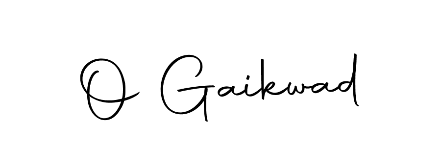 How to make O Gaikwad name signature. Use Autography-DOLnW style for creating short signs online. This is the latest handwritten sign. O Gaikwad signature style 10 images and pictures png