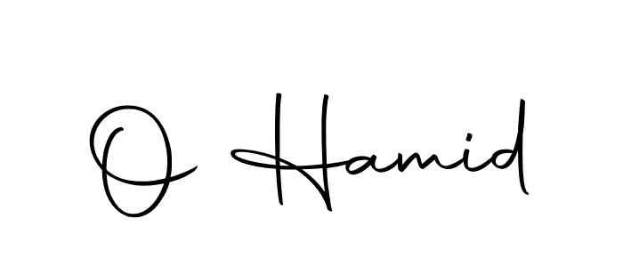 Create a beautiful signature design for name O Hamid. With this signature (Autography-DOLnW) fonts, you can make a handwritten signature for free. O Hamid signature style 10 images and pictures png