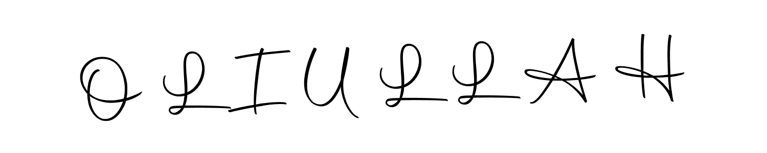 if you are searching for the best signature style for your name O L I U L L A H. so please give up your signature search. here we have designed multiple signature styles  using Autography-DOLnW. O L I U L L A H signature style 10 images and pictures png