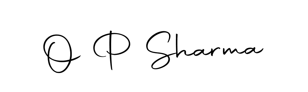 Make a beautiful signature design for name O P Sharma. Use this online signature maker to create a handwritten signature for free. O P Sharma signature style 10 images and pictures png