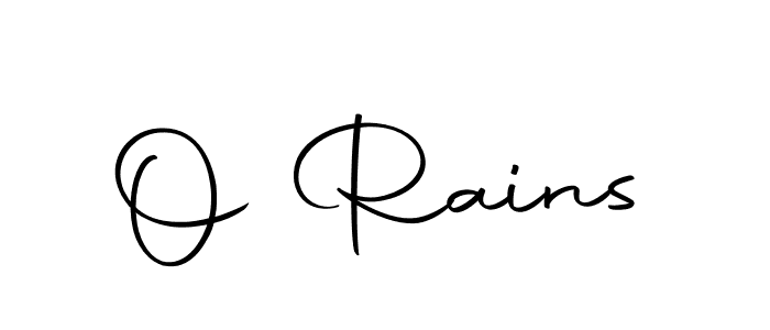 Autography-DOLnW is a professional signature style that is perfect for those who want to add a touch of class to their signature. It is also a great choice for those who want to make their signature more unique. Get O Rains name to fancy signature for free. O Rains signature style 10 images and pictures png