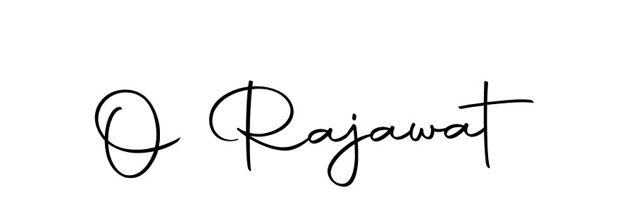 Design your own signature with our free online signature maker. With this signature software, you can create a handwritten (Autography-DOLnW) signature for name O Rajawat. O Rajawat signature style 10 images and pictures png