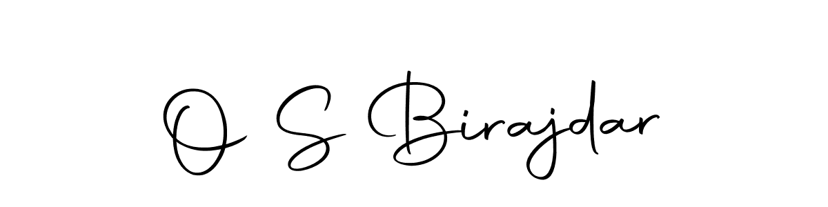 How to make O S Birajdar signature? Autography-DOLnW is a professional autograph style. Create handwritten signature for O S Birajdar name. O S Birajdar signature style 10 images and pictures png