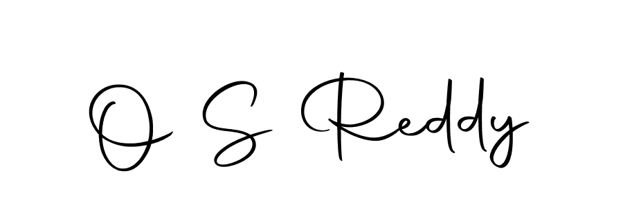 Create a beautiful signature design for name O S Reddy. With this signature (Autography-DOLnW) fonts, you can make a handwritten signature for free. O S Reddy signature style 10 images and pictures png