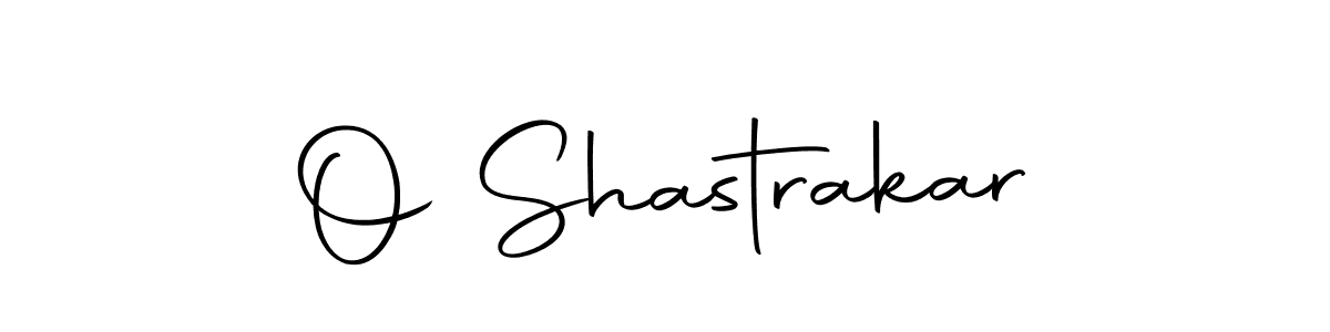 Use a signature maker to create a handwritten signature online. With this signature software, you can design (Autography-DOLnW) your own signature for name O Shastrakar. O Shastrakar signature style 10 images and pictures png