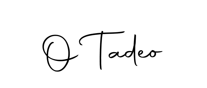 Make a short O Tadeo signature style. Manage your documents anywhere anytime using Autography-DOLnW. Create and add eSignatures, submit forms, share and send files easily. O Tadeo signature style 10 images and pictures png