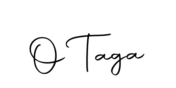 Create a beautiful signature design for name O Taga. With this signature (Autography-DOLnW) fonts, you can make a handwritten signature for free. O Taga signature style 10 images and pictures png