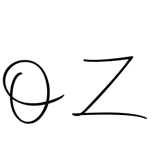 The best way (Autography-DOLnW) to make a short signature is to pick only two or three words in your name. The name O Z include a total of six letters. For converting this name. O Z signature style 10 images and pictures png