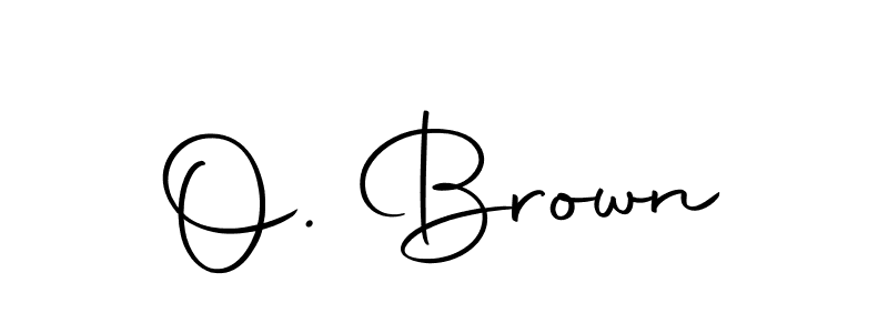 Also we have O. Brown name is the best signature style. Create professional handwritten signature collection using Autography-DOLnW autograph style. O. Brown signature style 10 images and pictures png
