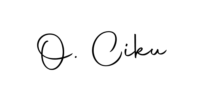 You can use this online signature creator to create a handwritten signature for the name O. Ciku. This is the best online autograph maker. O. Ciku signature style 10 images and pictures png