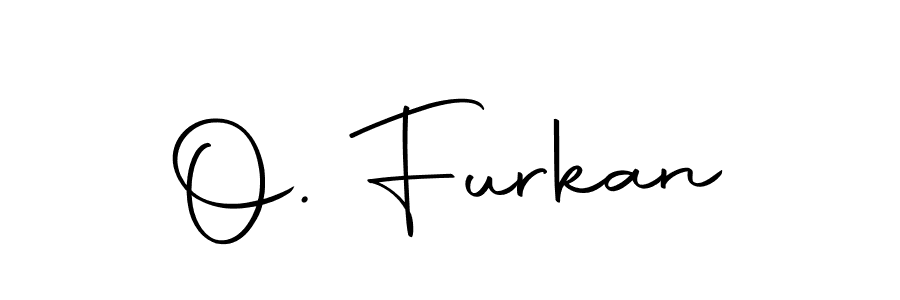 Create a beautiful signature design for name O. Furkan. With this signature (Autography-DOLnW) fonts, you can make a handwritten signature for free. O. Furkan signature style 10 images and pictures png