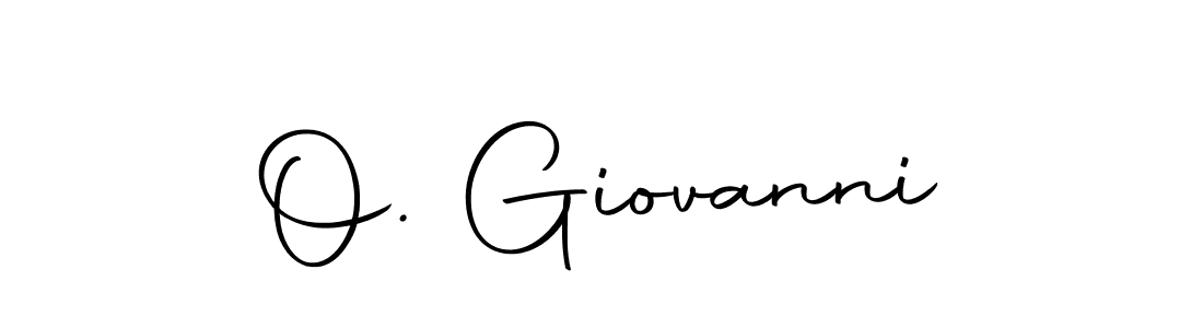 Make a beautiful signature design for name O. Giovanni. With this signature (Autography-DOLnW) style, you can create a handwritten signature for free. O. Giovanni signature style 10 images and pictures png