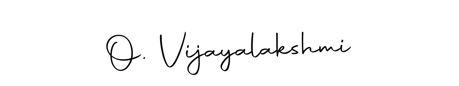 Make a beautiful signature design for name O. Vijayalakshmi. Use this online signature maker to create a handwritten signature for free. O. Vijayalakshmi signature style 10 images and pictures png