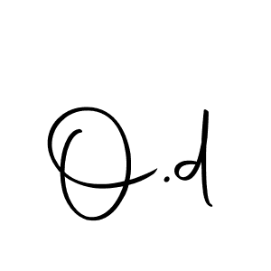 Use a signature maker to create a handwritten signature online. With this signature software, you can design (Autography-DOLnW) your own signature for name O.d. O.d signature style 10 images and pictures png