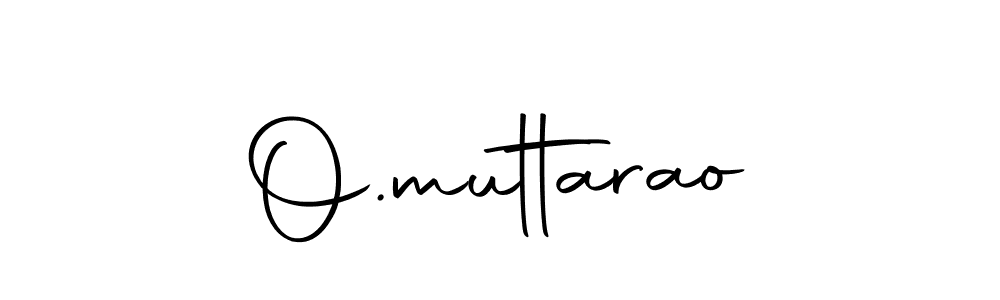 Similarly Autography-DOLnW is the best handwritten signature design. Signature creator online .You can use it as an online autograph creator for name O.muttarao. O.muttarao signature style 10 images and pictures png