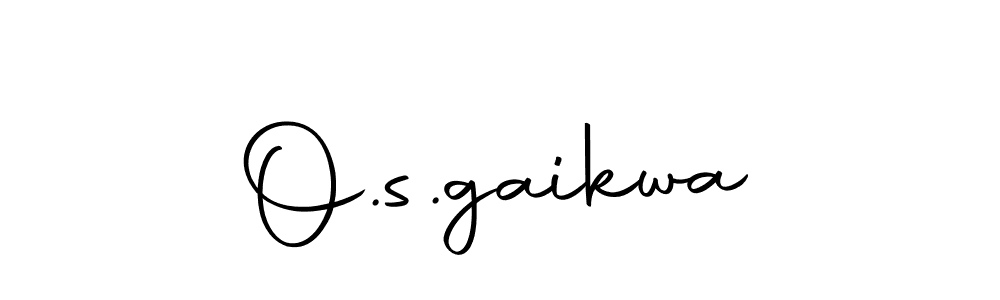 How to make O.s.gaikwa name signature. Use Autography-DOLnW style for creating short signs online. This is the latest handwritten sign. O.s.gaikwa signature style 10 images and pictures png