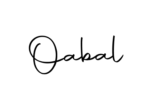 Also we have Oabal name is the best signature style. Create professional handwritten signature collection using Autography-DOLnW autograph style. Oabal signature style 10 images and pictures png