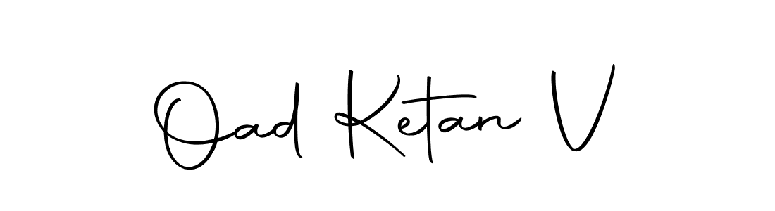 Here are the top 10 professional signature styles for the name Oad Ketan V. These are the best autograph styles you can use for your name. Oad Ketan V signature style 10 images and pictures png