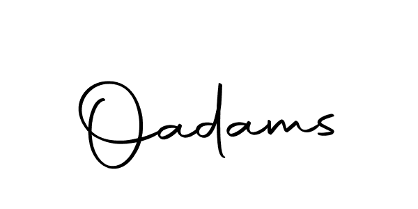 Here are the top 10 professional signature styles for the name Oadams. These are the best autograph styles you can use for your name. Oadams signature style 10 images and pictures png