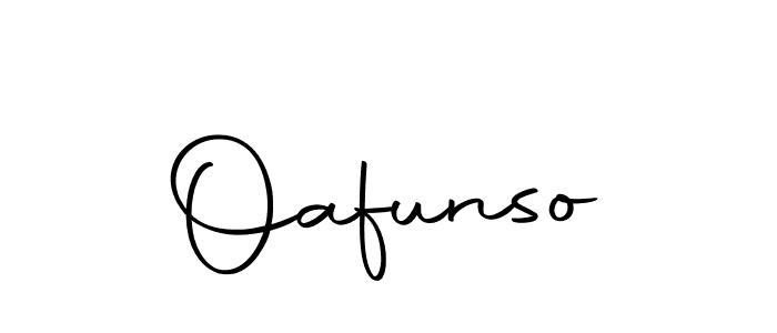 Make a beautiful signature design for name Oafunso. With this signature (Autography-DOLnW) style, you can create a handwritten signature for free. Oafunso signature style 10 images and pictures png